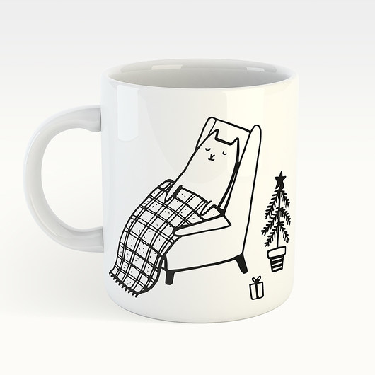 kubki W świątecznym klimacie - kubek