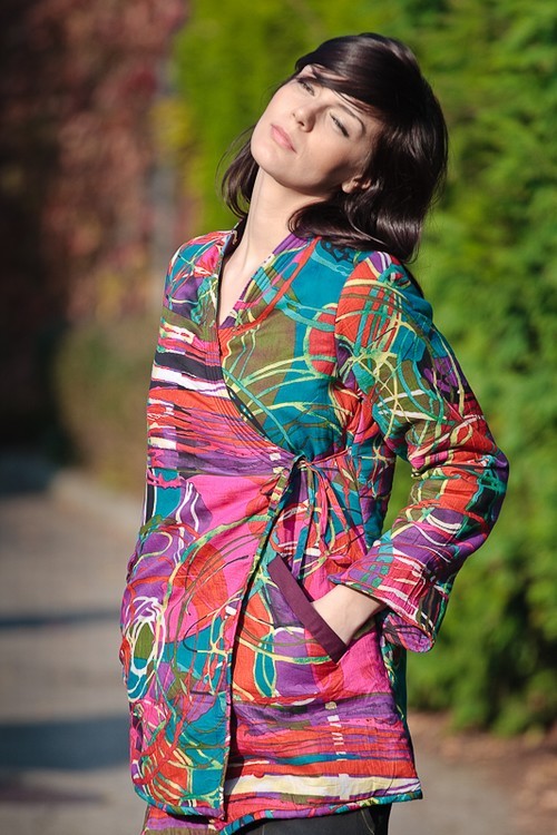 Jedziemy do Tokio/Bluza Dwustronna PapayaLove PapayaLove