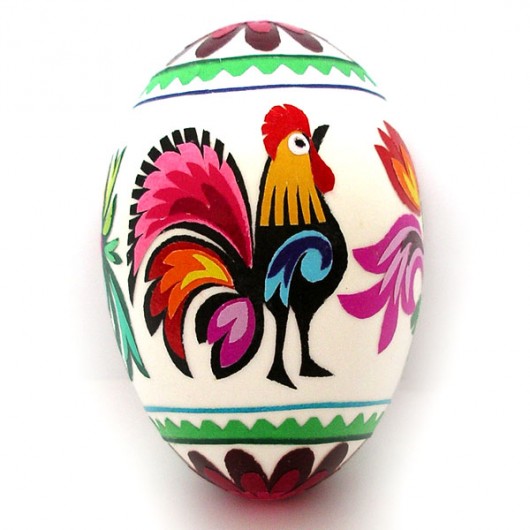 Polish-Style Paper Cutout Easter Egg_6  na ludowo