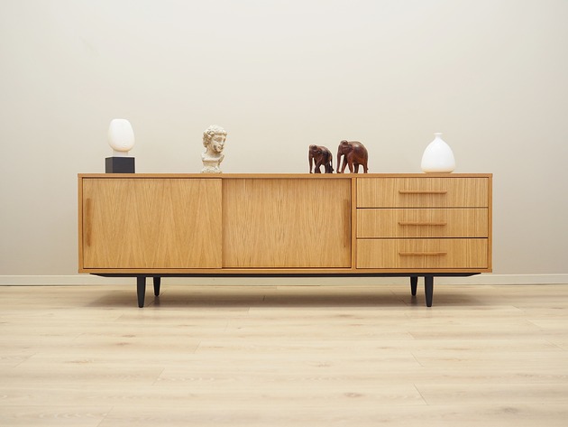 komody i szafki Sideboard dębowy, skandynawski design