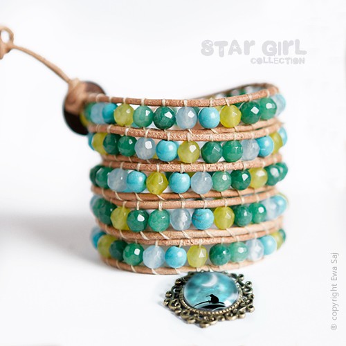 Star Girl collection- słoneczna bransoletka Ewa Saj Fotografie