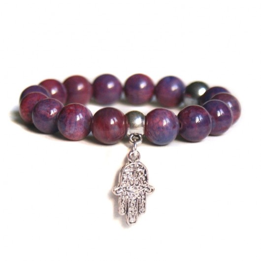 cieniowany marmur & hamsa kaktusia