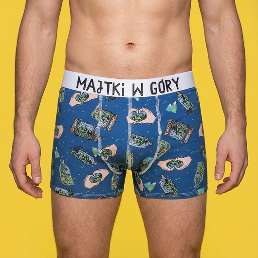 moda - inne Majtki w góry - bawełniane bokserki - Majtki z Sosnowca