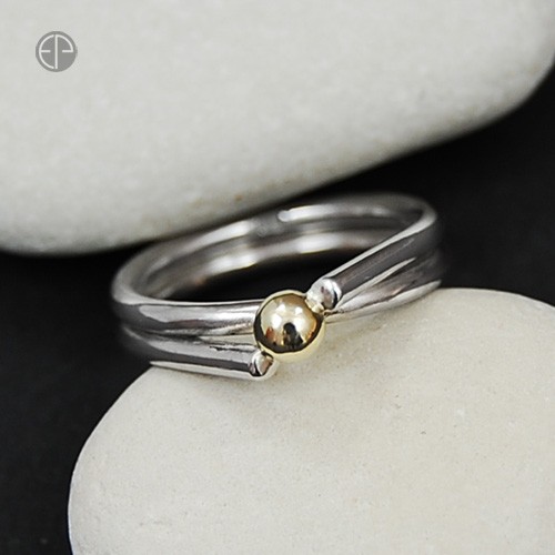 Srebro i mosiądz - rozm. 17 MAREMI Jewelry