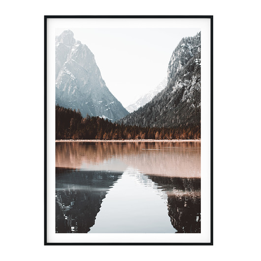 Plakat skandynawski Jesień w górach myscandi