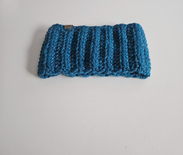 szale damskie Golf/komin/opaska turkusowa