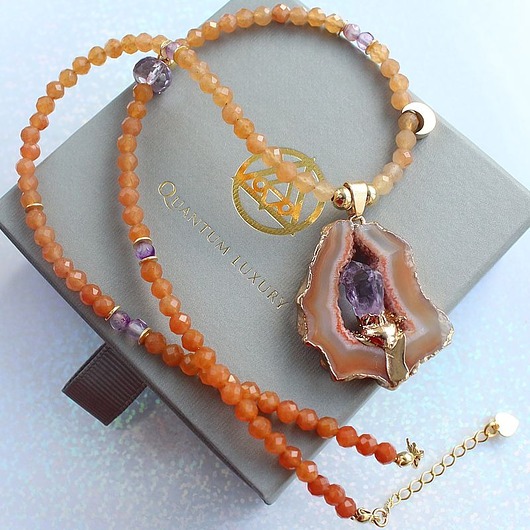 złote naszyjniki Unikat - Witalność i Moc Kreacji