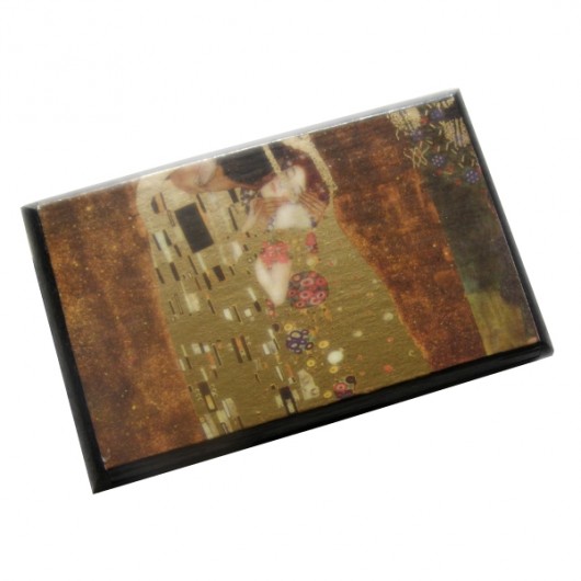 wizytownik g. klimt pocałunek miniart