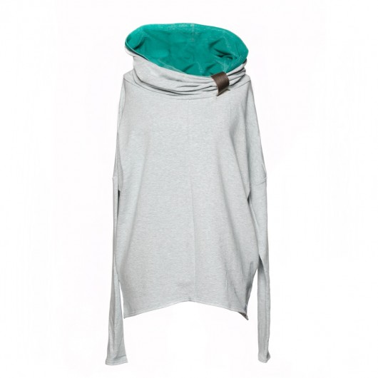 Nubee - QOM#02 - Bluza komin prosty  Nubee