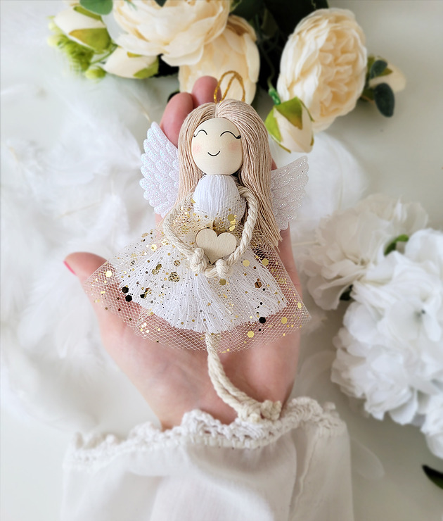 ozdoby choinkowe Aniołek na choinkę