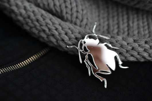 mini robak felt label