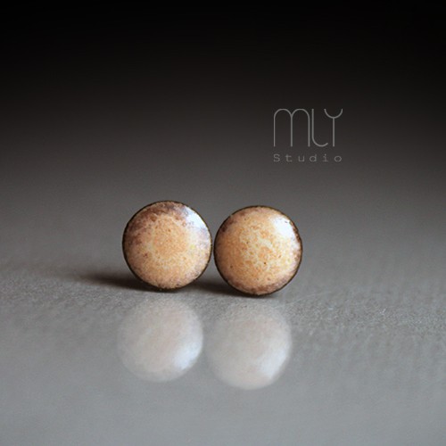 kolczyki ceramiczne Kolczyki ceramiczne Mini Gri 6mm