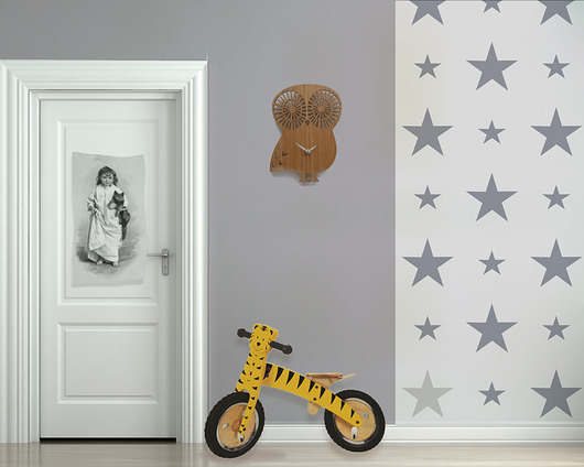 Tapeta GWIAZDKI "Stars Grey"  (3) Humpty Dumpty Room Decoration