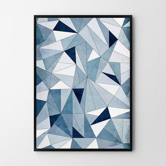 Plakat Odłamki abstrakcja HOG STUDIO