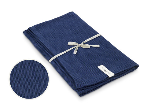Kocyk z kolekcji Rubus 75 x 100 jeans MoloMoco