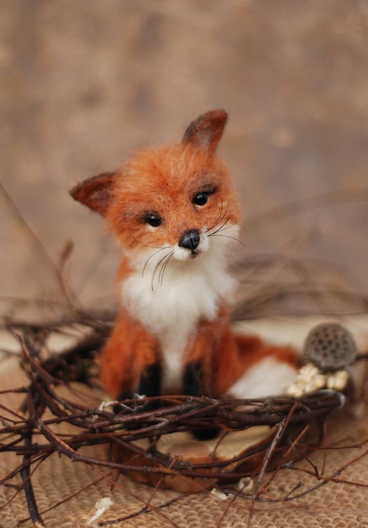 misie i maskotki Rudy Lisek