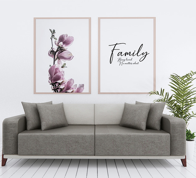 Dwa plakaty - Family Bury Lis