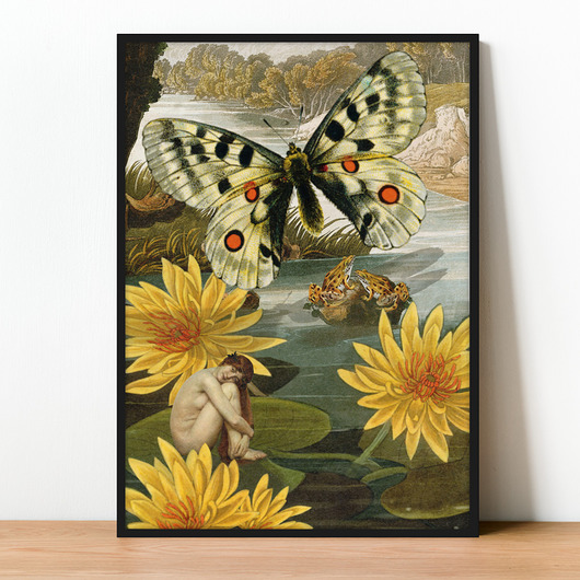 plakaty Plakat Fine Art giclee kolaż CALINECZKA