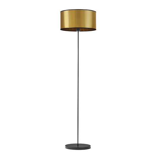 lampy podłogowe Złota lampa stojąca do salonu w stylu loft WERONA MIRROR