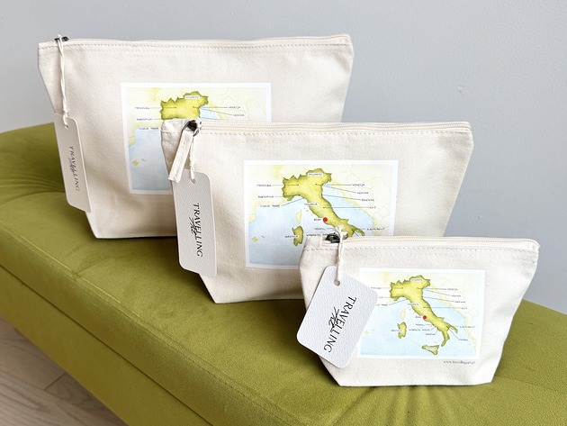 pokrowce i etui - różne Saszetka Mapa Italii