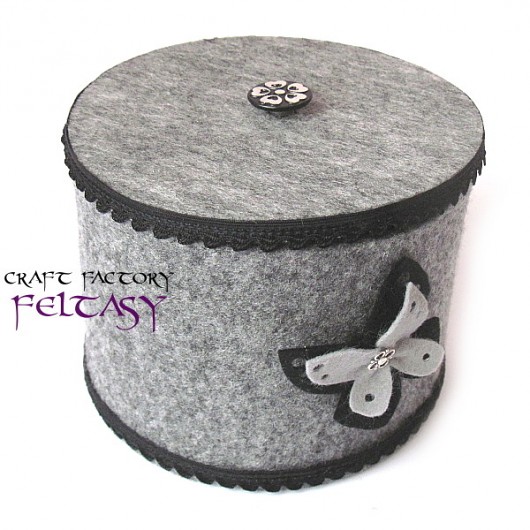 Black Butterfly - kuferek Craft Factory