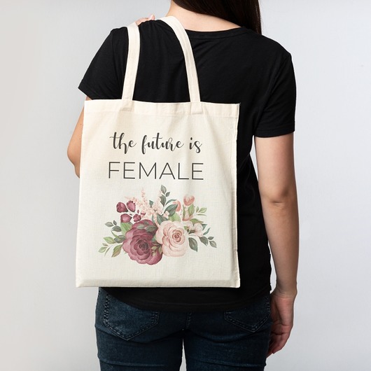 torby na zakupy Torba bawełniana "The future is female"