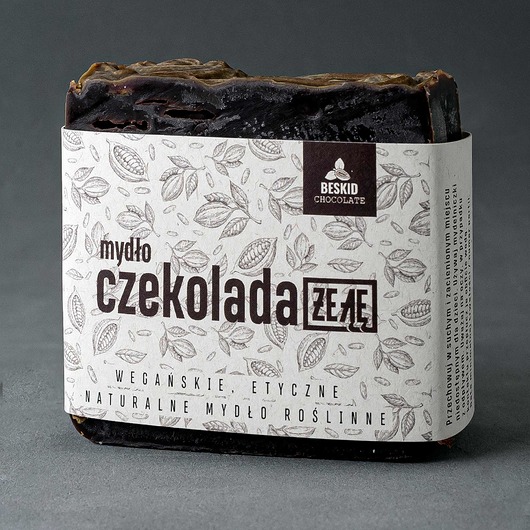 mydło w kostce Naturalne mydło Czekolada ŻE ĄĘ. Czekoladowe SPA.