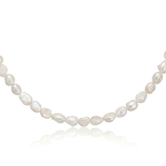 złote naszyjniki Naszyjnik z Pereł naturalnych - no. 1