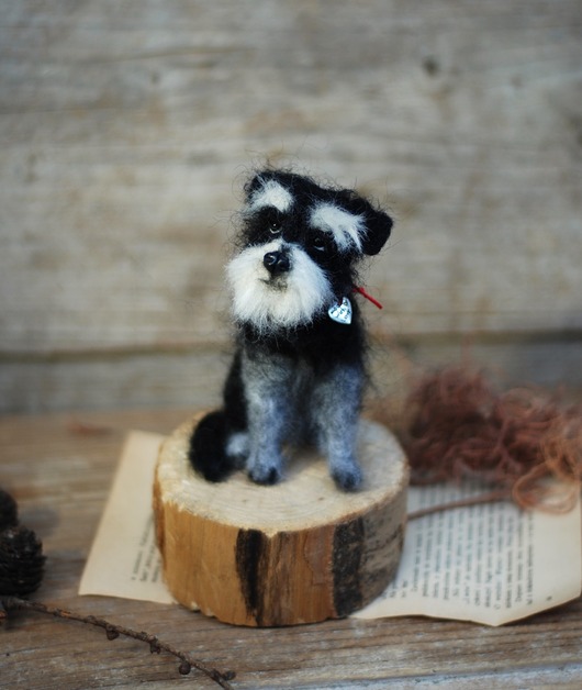 figurki i rzeźby Piesek Miniaturka-zamówienie indywidualne