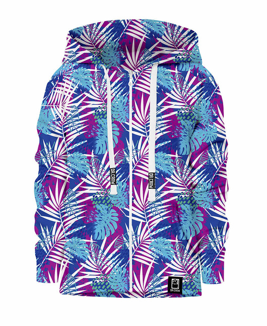 bluzy dla chłopców Bluza Zamek Chłopiec DR.CROW Palmy