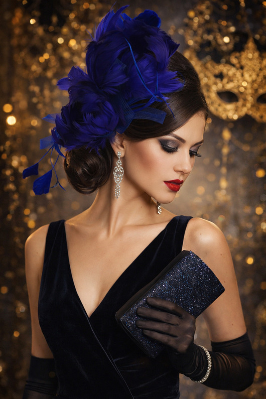 fascynatory Kobaltowe kwiaty