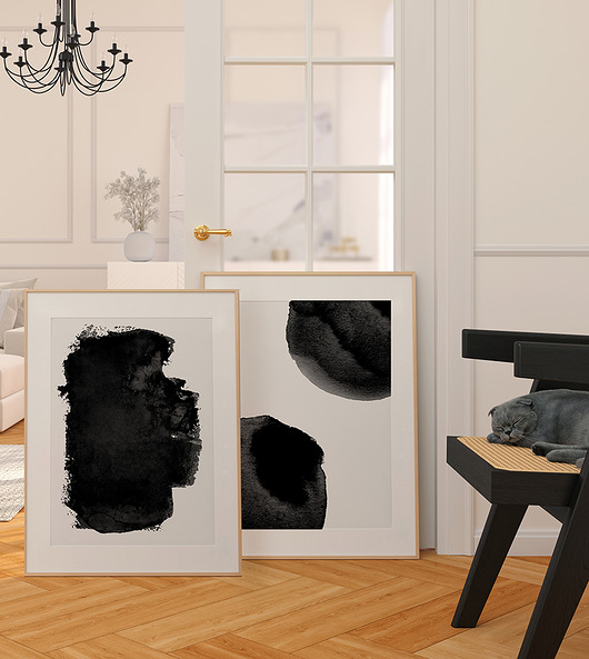grafiki i ilustracje Zestaw grafik  50x70 cm