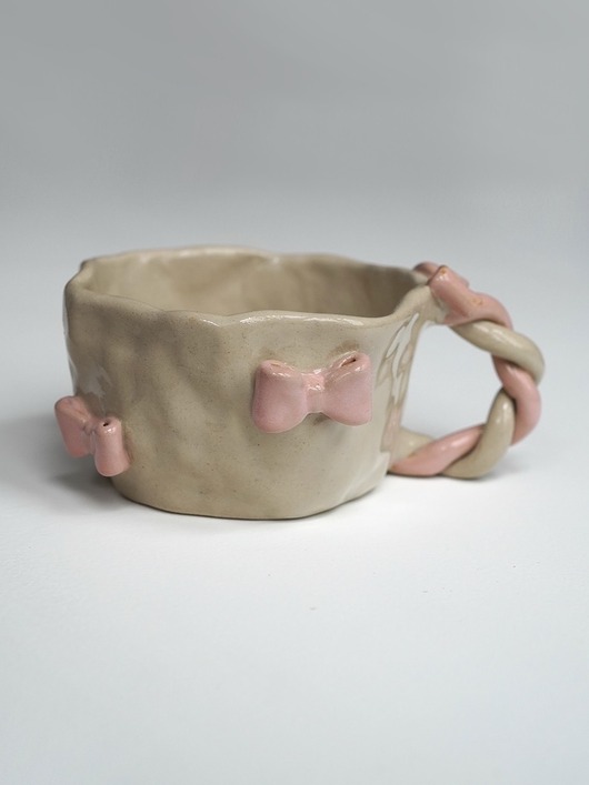 kubki Kubek kokardy kokardki wstążki 350 ml