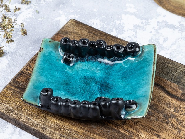 patery i talerze Piękna nietuzinkowa patera. Jedyna. Unikat. Handmade