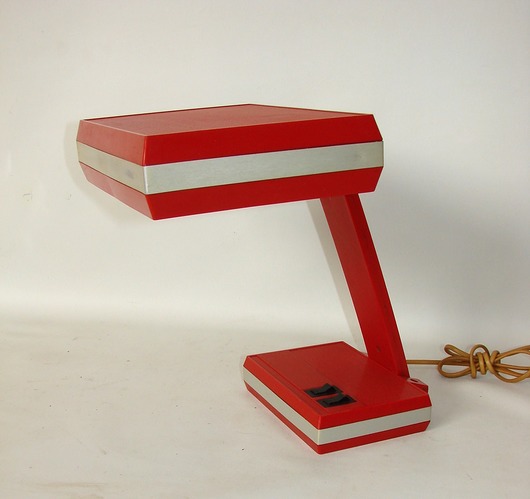 lampy stołowe Polska lampa Polam, lata70