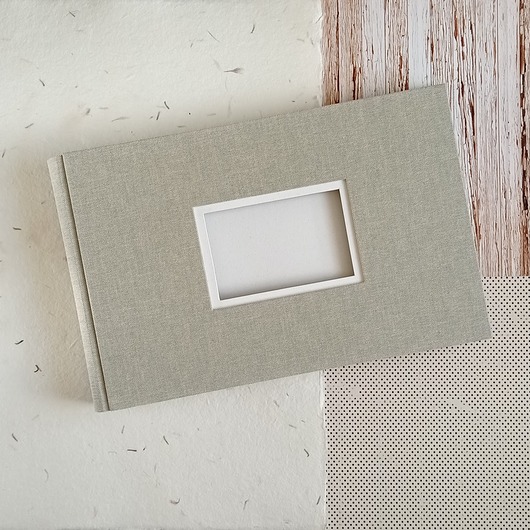 notatniki i albumy Album na zdjęcia Len