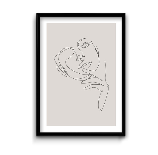 Plakat Female line #1  Bury Lis