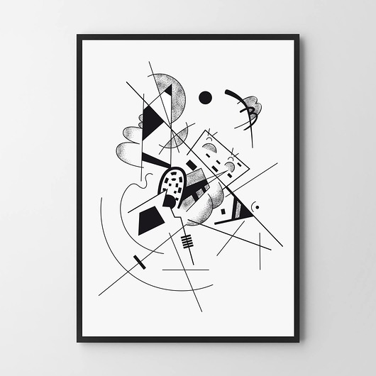 plakaty Plakat Kandinsky geo