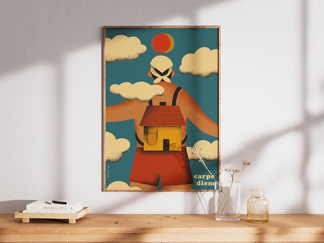 plakaty Plakat "Carpe Diem"