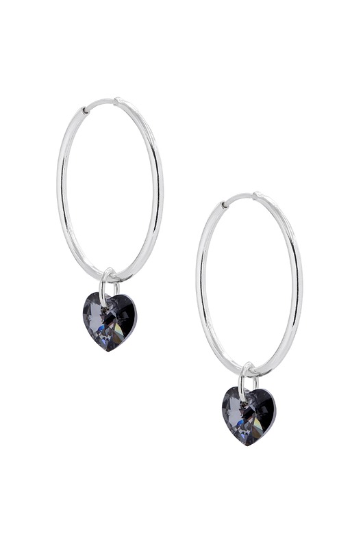 KOLCZYKI MAŁE KOŁA, KRYSZTAŁKI SWAROVSKi® Coccola JEWELLERY