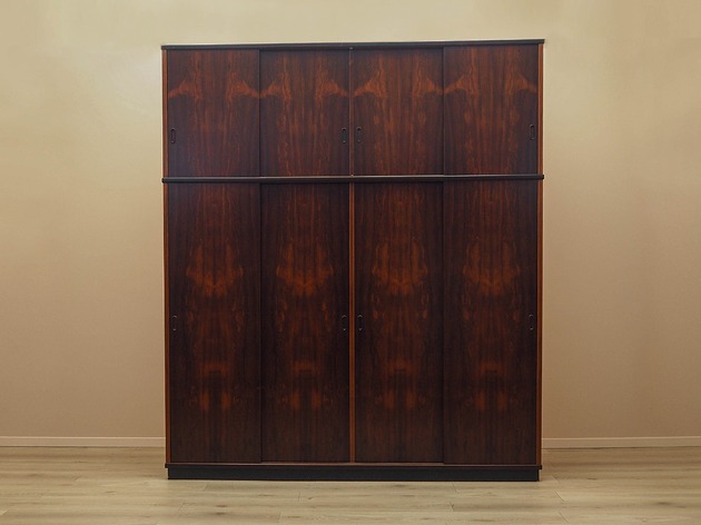 szafki Szafa palisandrowa, duński design, lata 70, produkcja: Dania