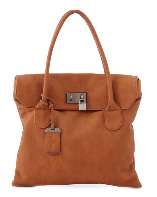 Torba do ręki  Julia 09-03 Camel Vera Bags