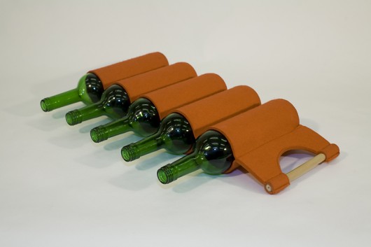 Wine carry bag-orange5 moo studio