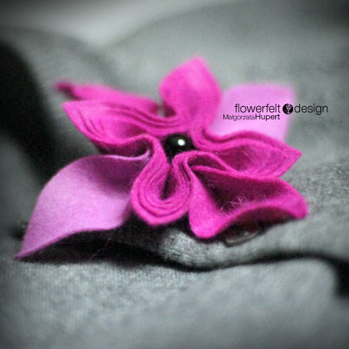 fuchsia FlowerFelt Design