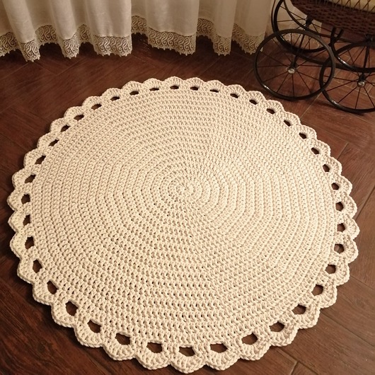 dywany Dywan ze sznurka bawełnianego 110cm