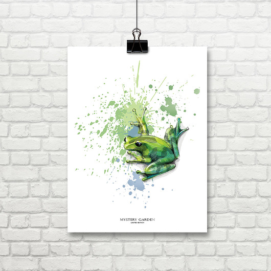 grafiki i ilustracje grafika MYSTERY GARDEN - Jump Ahead