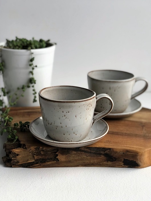 kubki Kubek ceramiczny  Duża filiżanka