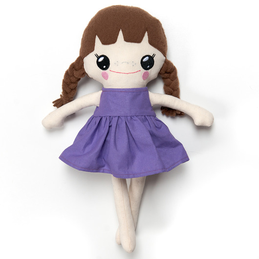 Bawełniana Lalka LALALILA - Poofy Cat MaFee Dolls