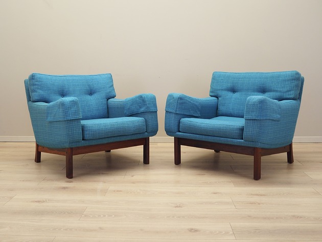 fotele Fotel wypoczynkowy, duński design, lata 60, produkcja: Dania