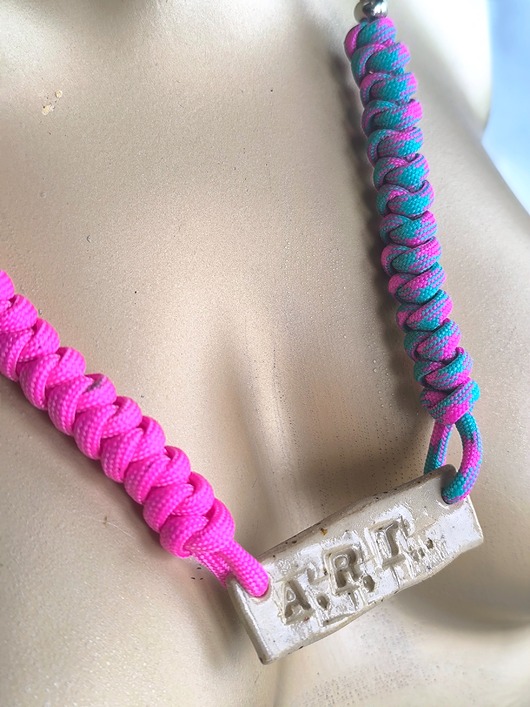 wisiory Naszyjnik ART z paracordu